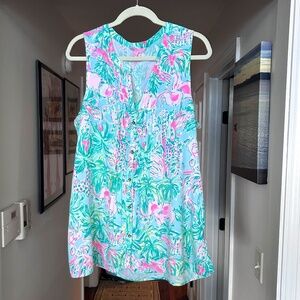 Lilly Pulitzer Sleeveless Sarasota Top